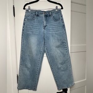 Universal Standard Wide Leg Cropped Jeans (10)